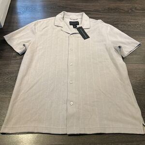 Christian Lacroix Light Gray Casual Button Down Shirt